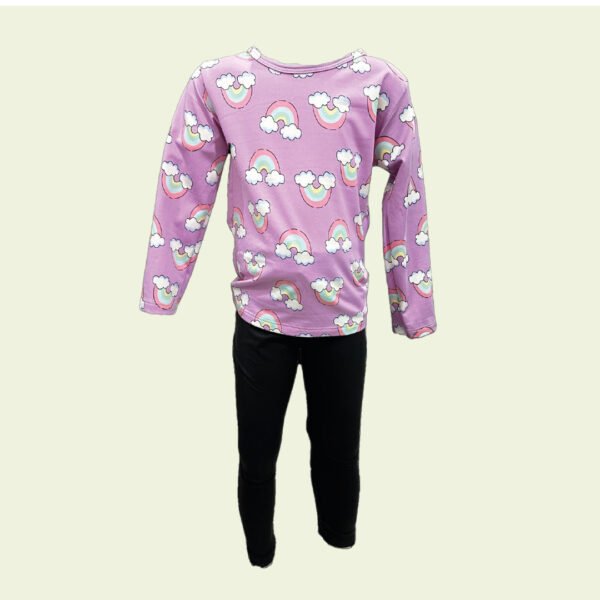 Camiseta manga larga con arcoíris – Ideal para nenas soñadoras - Image 3