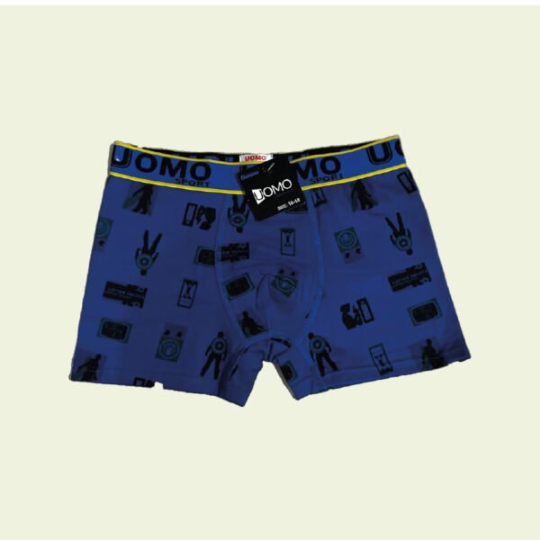 Boxer infantil con estampado deportivo – cómodo y canchero - Image 4