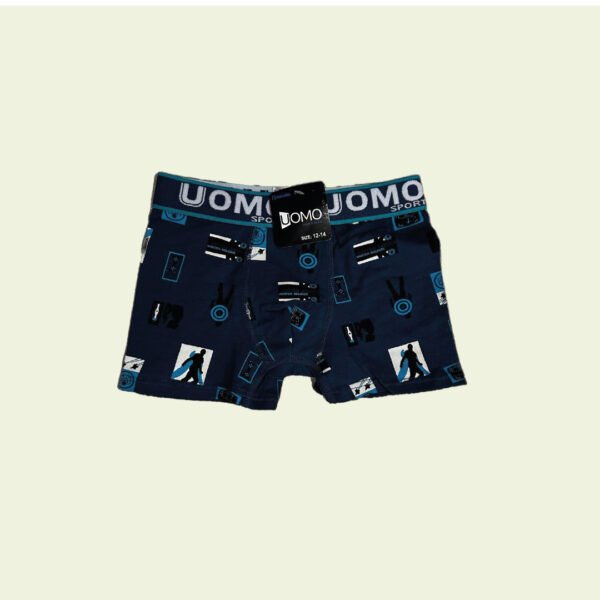 Boxer infantil con estampado deportivo – cómodo y canchero - Image 5
