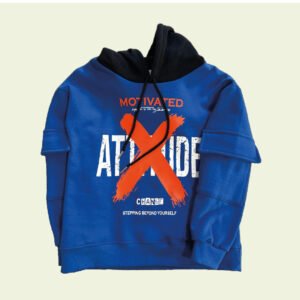 Buzo urbano para nene con capucha – diseño “Attitude”