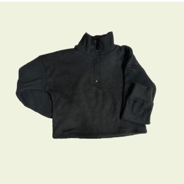 Buzo polera con cierre para nena – Básico y canchero
