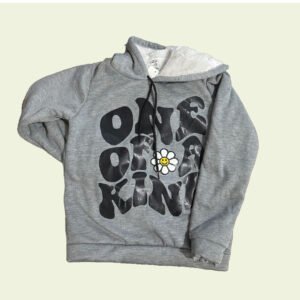 Buzo con corderito “One of a Kind” – Súper abrigado y único
