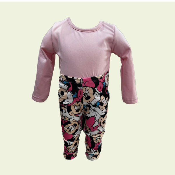 Camiseta rosa de bebé nena – básica, suave y cómoda - Image 2