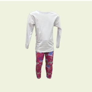 Camiseta Blanca de Manga Larga para Nena – Básica y Versátil