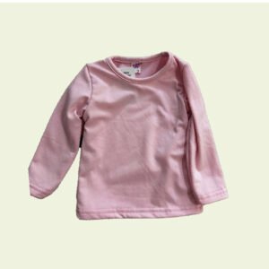 Camiseta rosa de bebé nena – básica, suave y cómoda