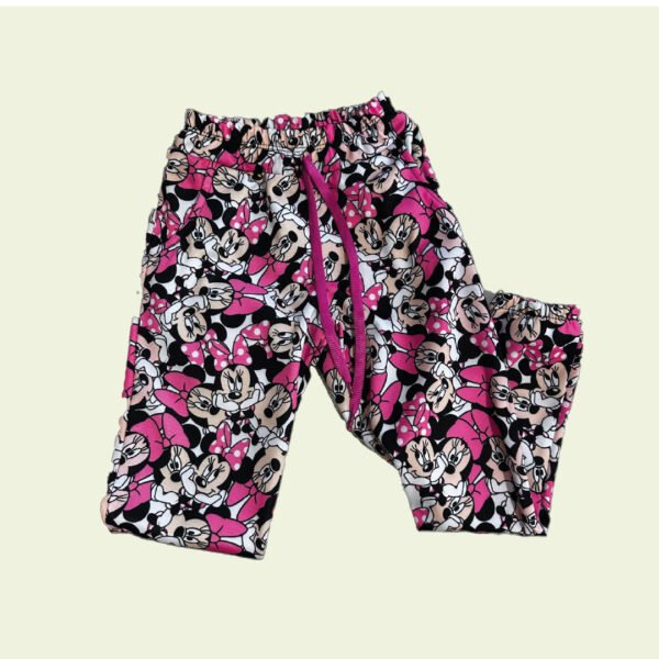 Jogger Infantil Estilo Minnie – Pantalón Cómodo para Nena