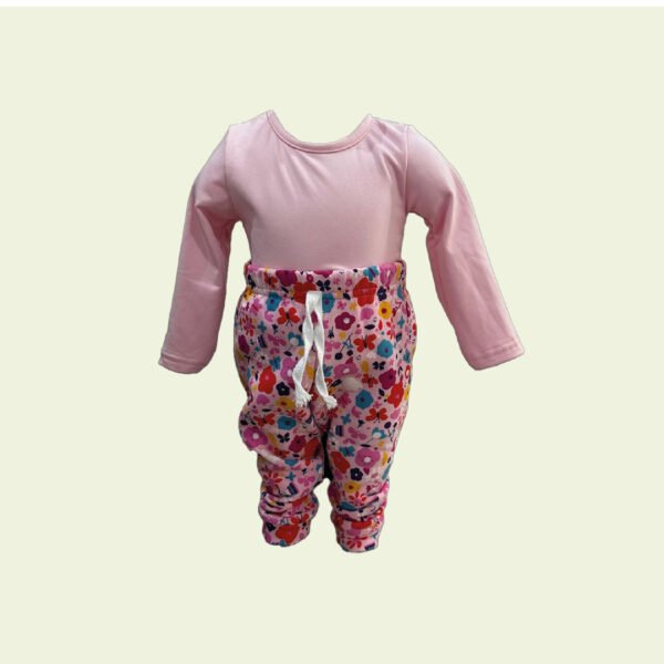 Pantalón de bebé con florcitas – diseño colorido y alegre - Image 2