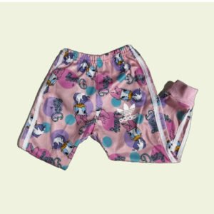 Pantalón Deportivo Infantil Estilo Daisy – Jogger Rosa para Nena