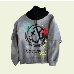 Buzo con capucha para nene – diseño cara urbana
