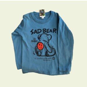 Camiseta de nene "Sad Bear" – Diseño urbano con estilo rebelde