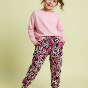 Jogger Infantil Estilo Minnie – Pantalón Cómodo para Nena