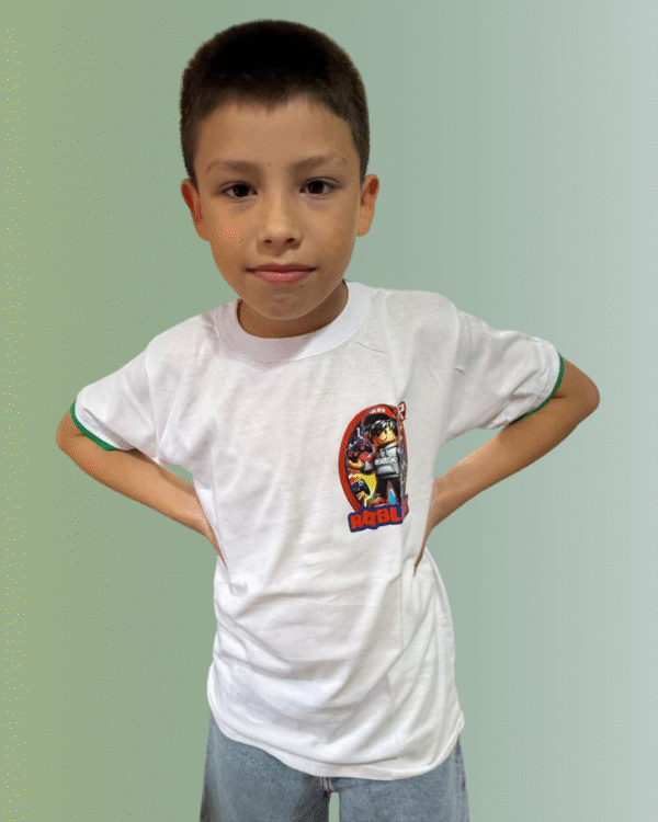 Remera de Niño – Roblox | Colores Varios - Image 2
