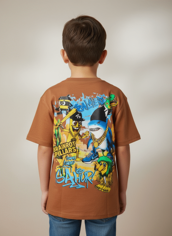 Remera de Niño – Tung Tung Sahur | Colores Varios
