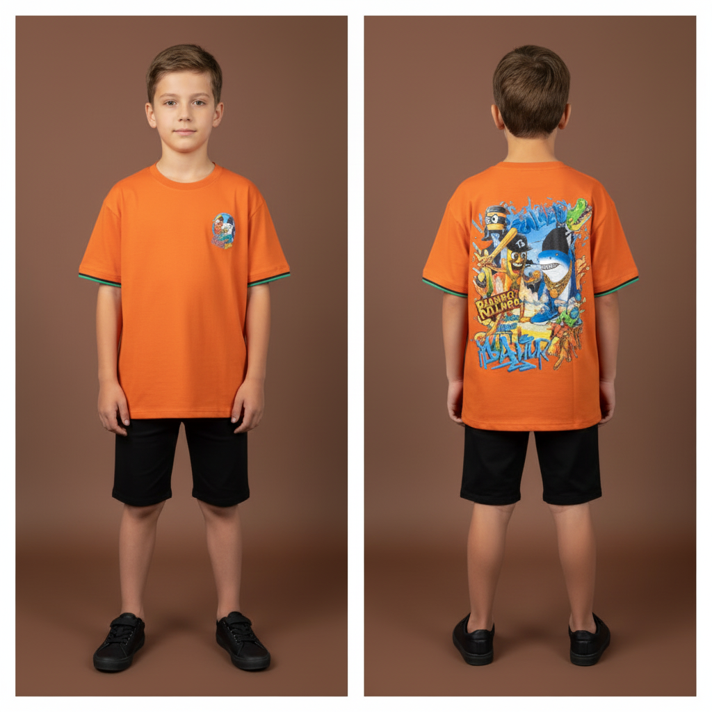 Remera de Niño – Tung Tung Sahur | Colores Varios - Image 5