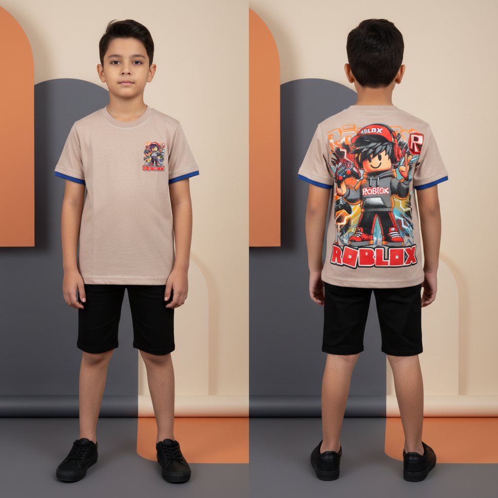 Remera de Niño – Roblox | Colores Varios - Image 5