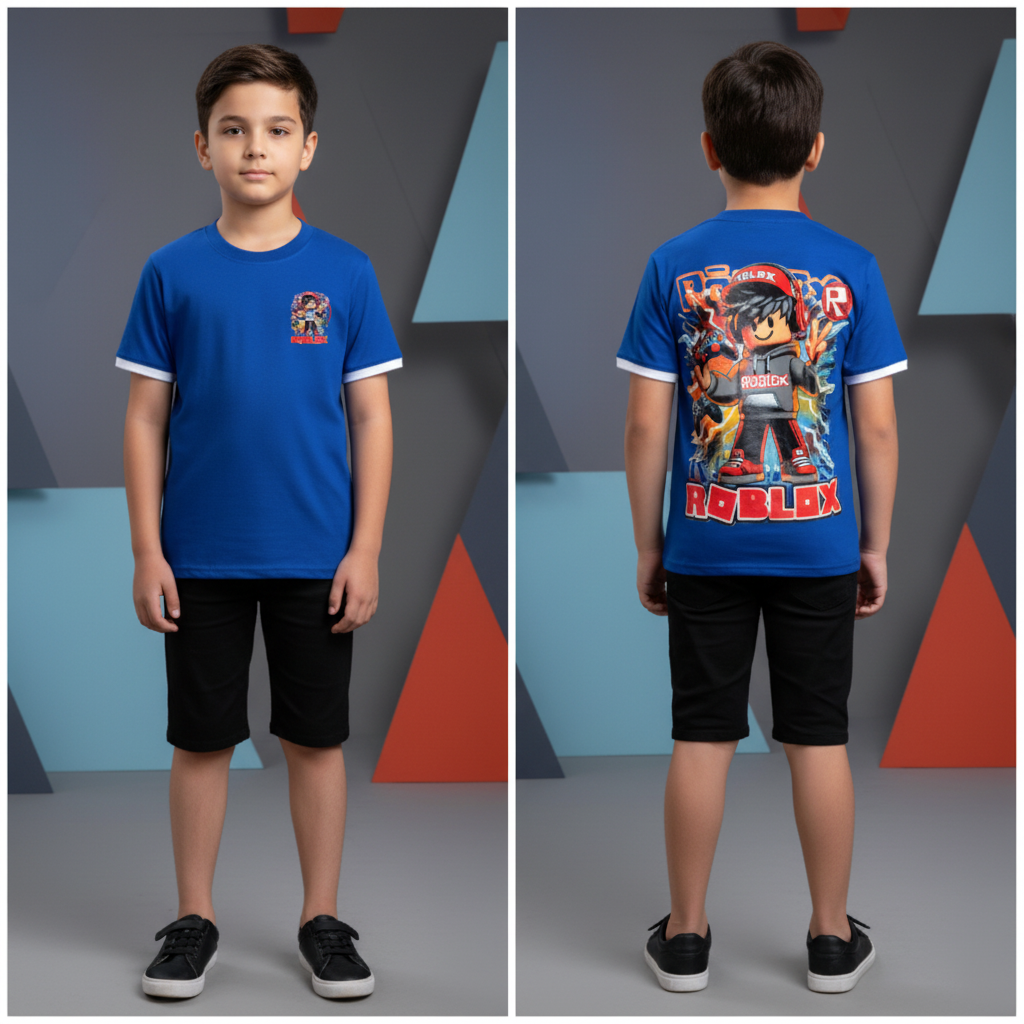 Remera de Niño – Roblox | Colores Varios - Image 6