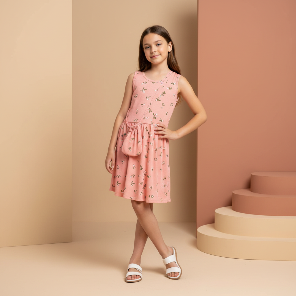 Vestido de Nena con Cartera a Juego - Image 6