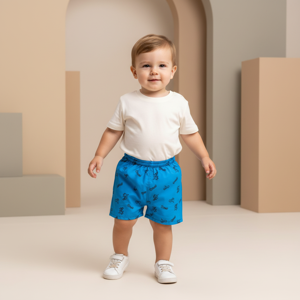 Bermuda Bebé Estampa Dinosaurios