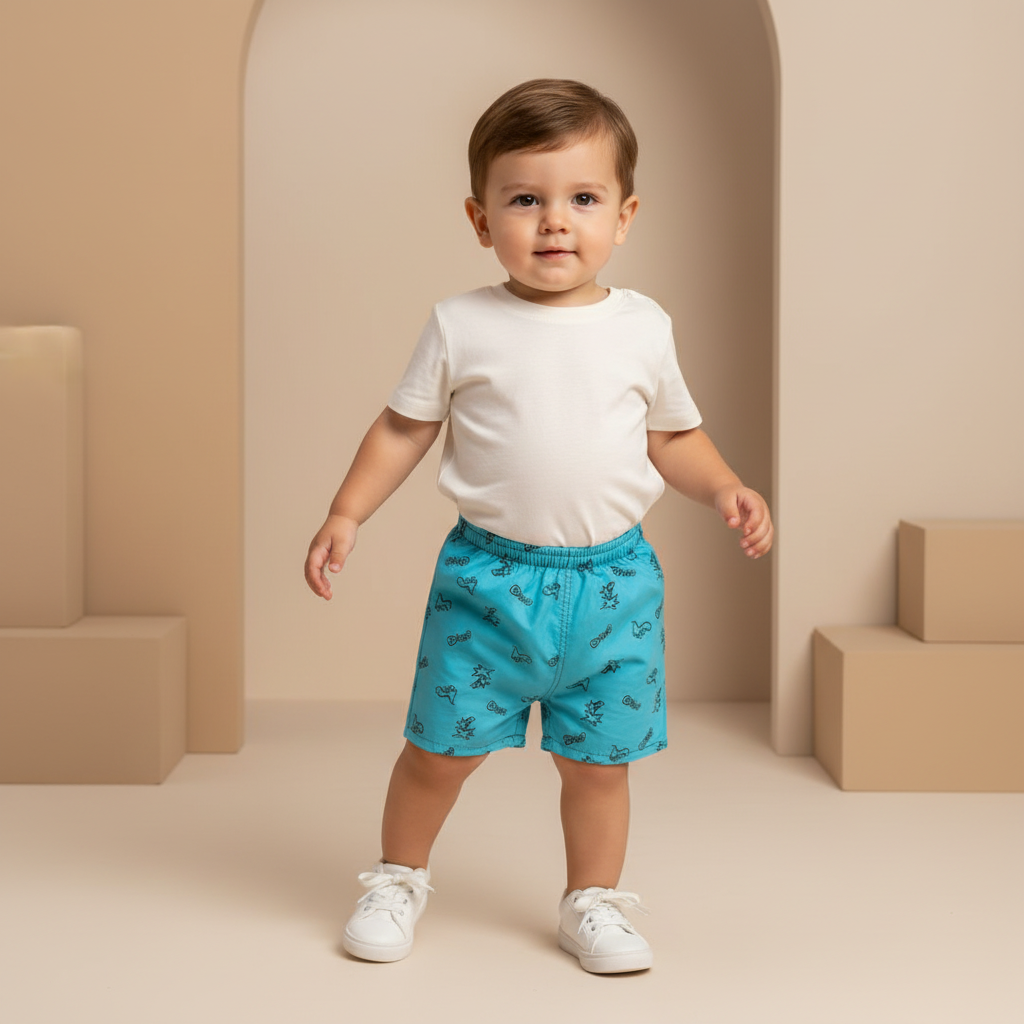 Bermuda Bebé Estampa Dinosaurios - Image 2