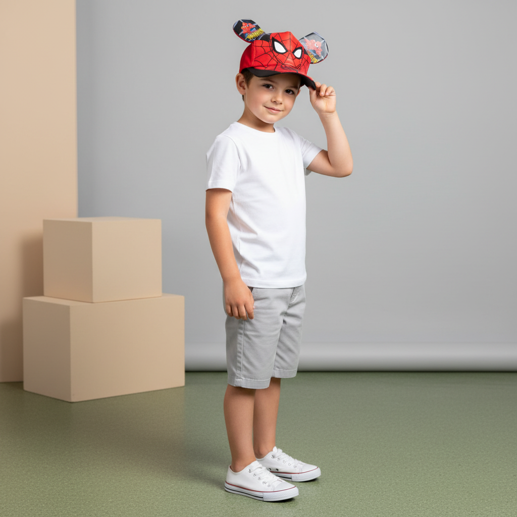 Gorra Infantil con Orejas – Modelos Personajes - Image 4