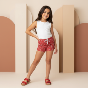 Short Estampado Corazones