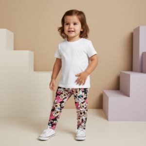 Calza Larga Bebé Minnie Estampada