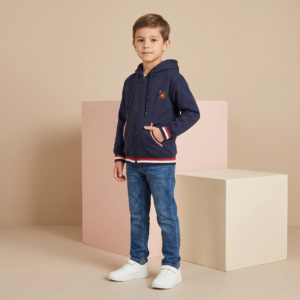 Campera con Capucha y corderito