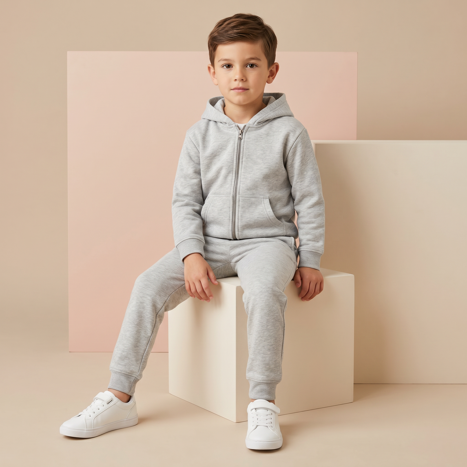 Conjunto Deportivo con Capucha - Medio Tiempo